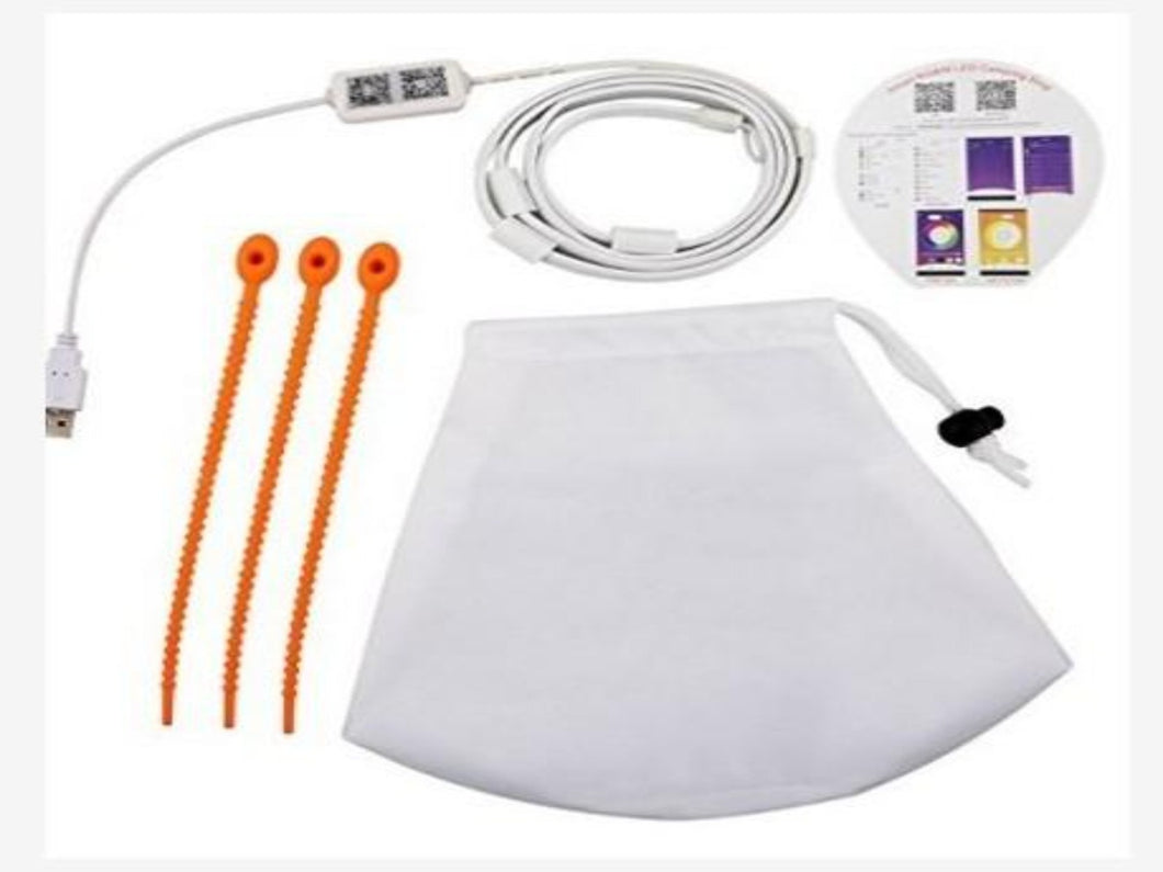 PORTABLE  RGB LED LIGHT WITH BLUETOOTH CONTROLLER -CAMPING LANTERN